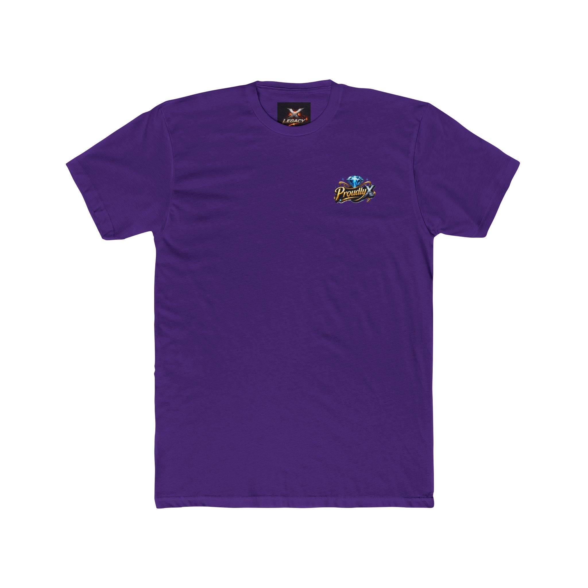 Proudly X Crew Tee — 'Define Your Excellence & Shine Brighter, GEN X' Graphic T-Shirt