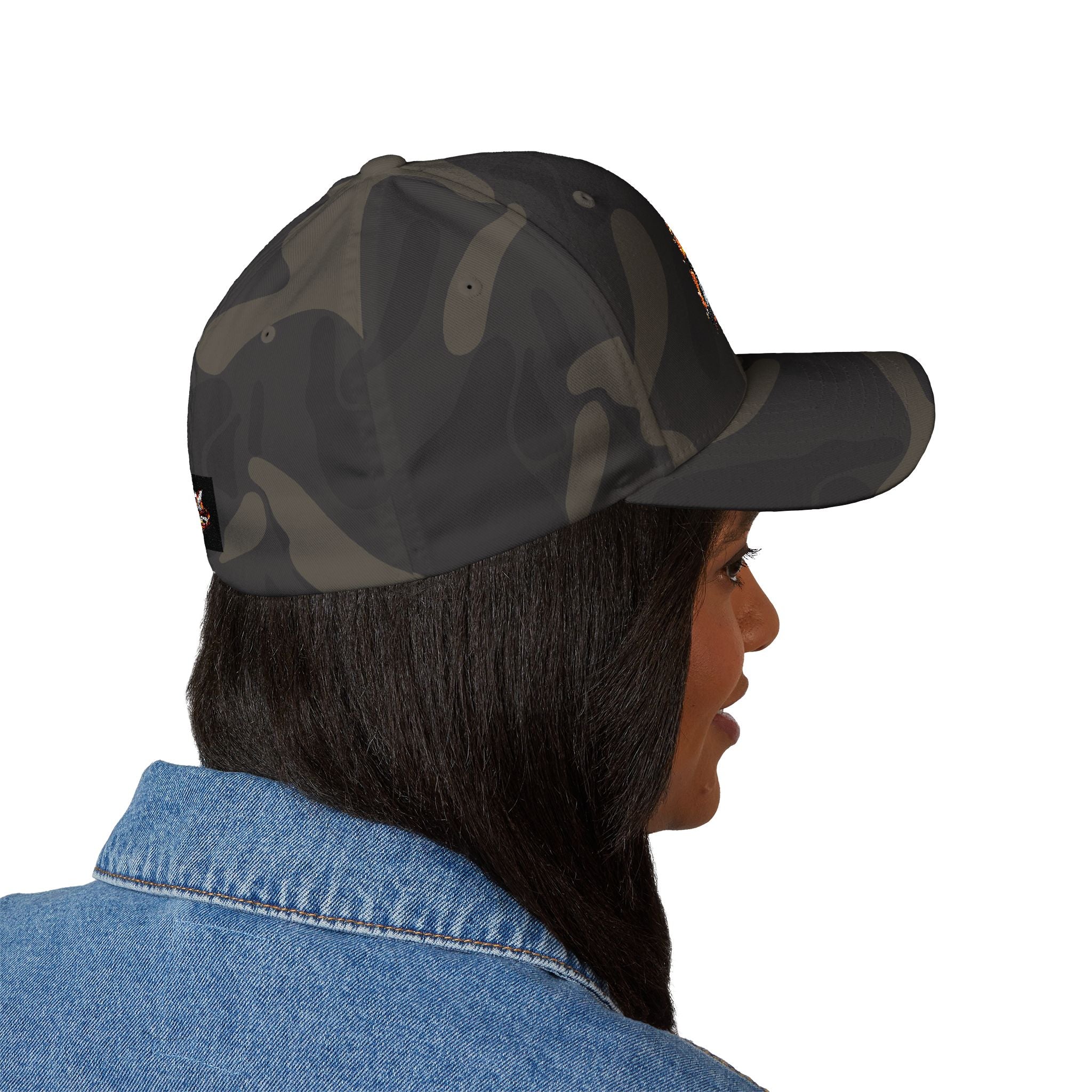 BoldX Flame Logo Embroidered Cap