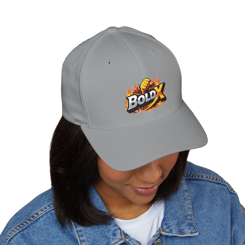 BoldX Flame Logo Embroidered Cap