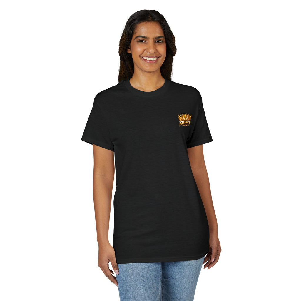 T‑Shirt — "Gen X Built for the Throne XLegacy" Gold Trophy Graphic