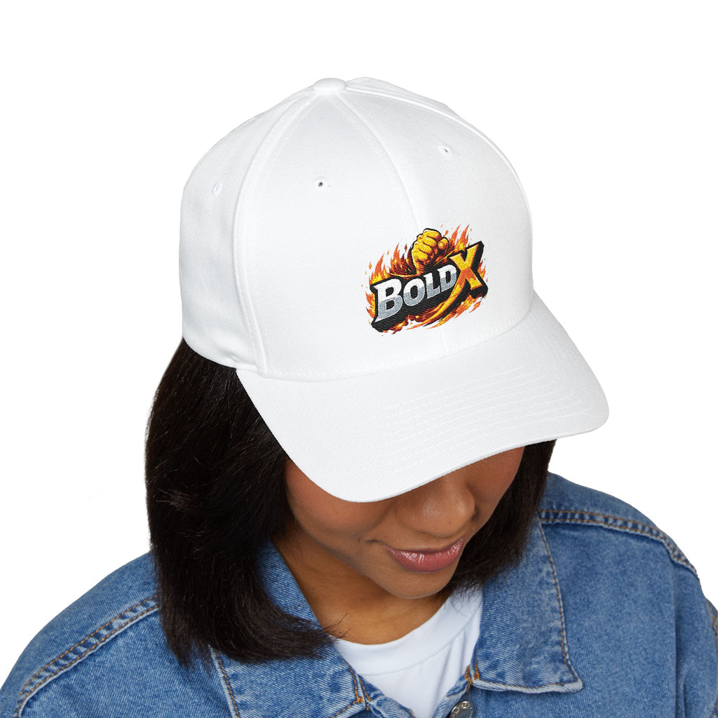 BoldX Flame Logo Embroidered Cap