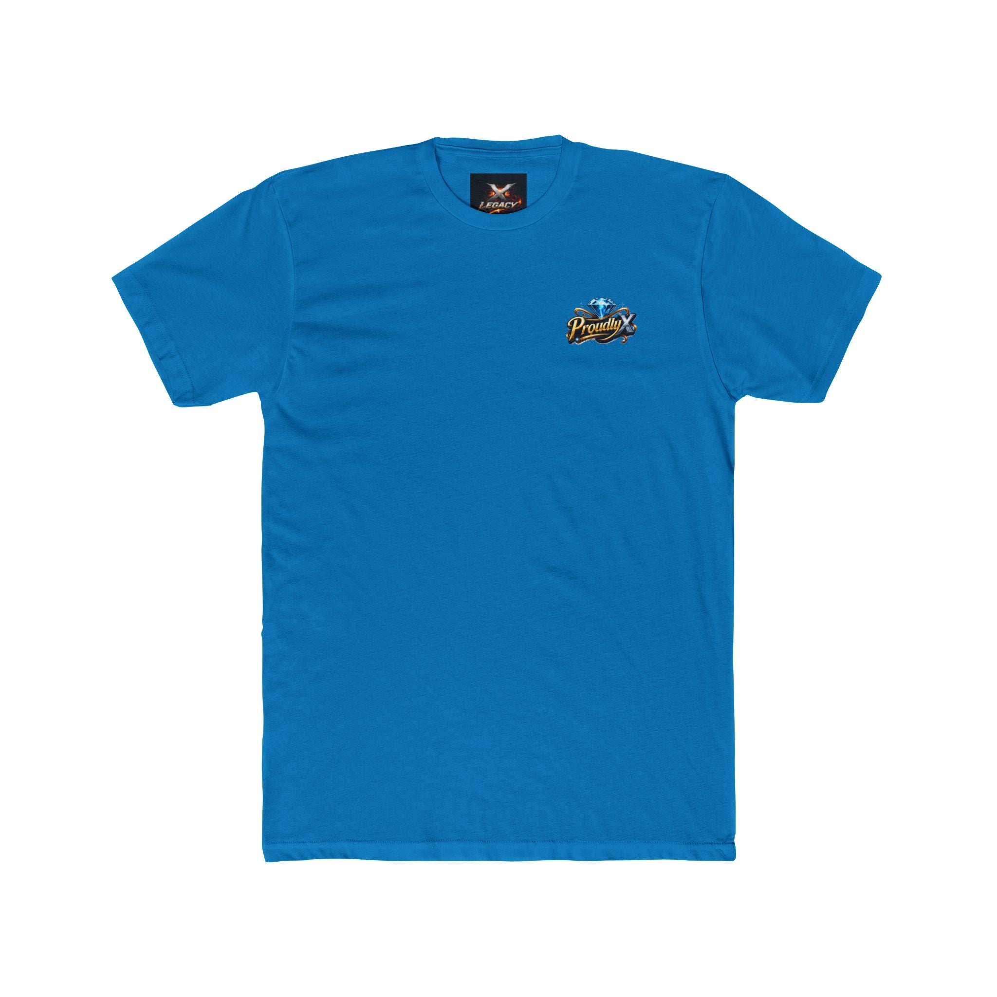 Proudly X Crew Tee — 'Define Your Excellence & Shine Brighter, GEN X' Graphic T-Shirt