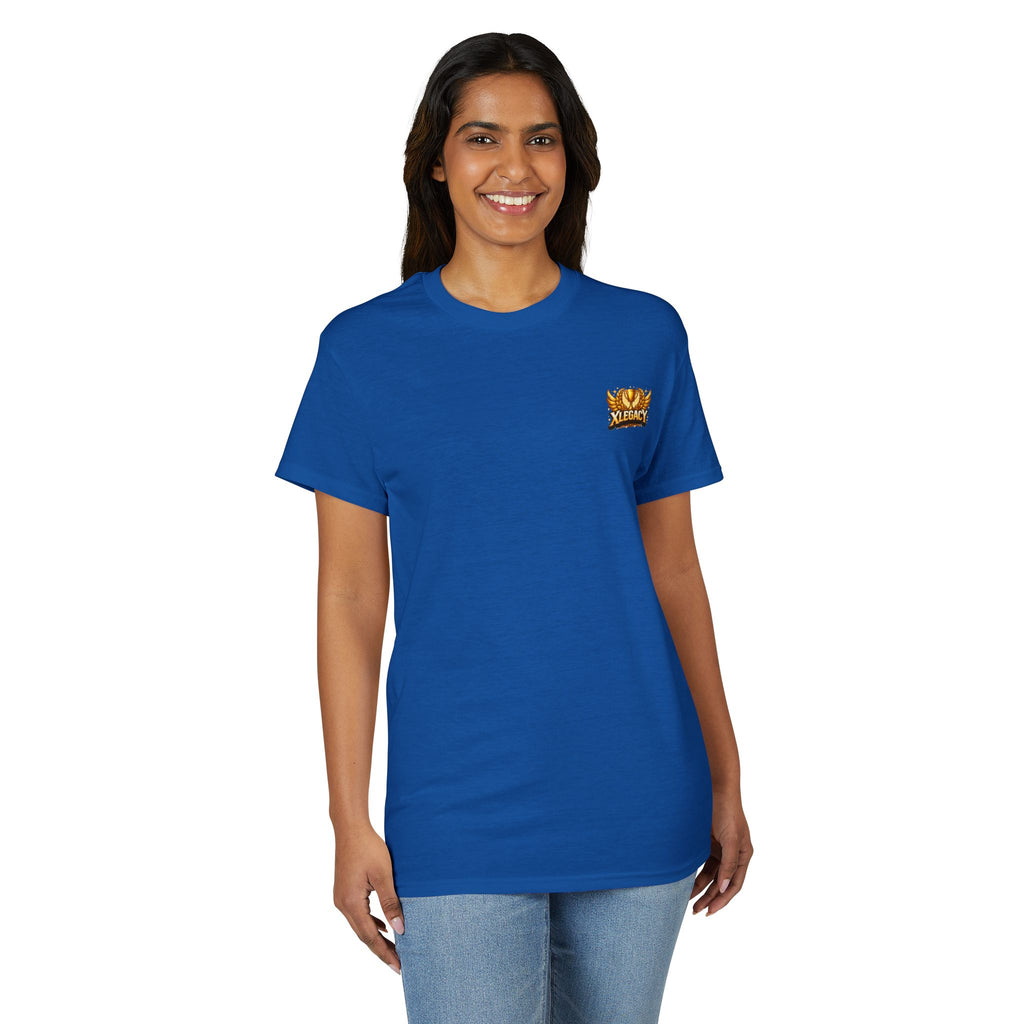 T‑Shirt — "Gen X Built for the Throne XLegacy" Gold Trophy Graphic