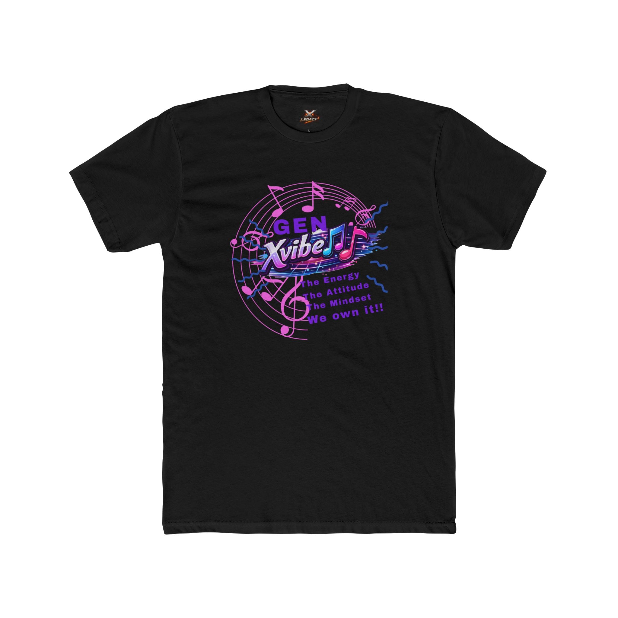 Gen Vibe Tee – Retro Music Graphic Shirt (“Gen Vibe”)
