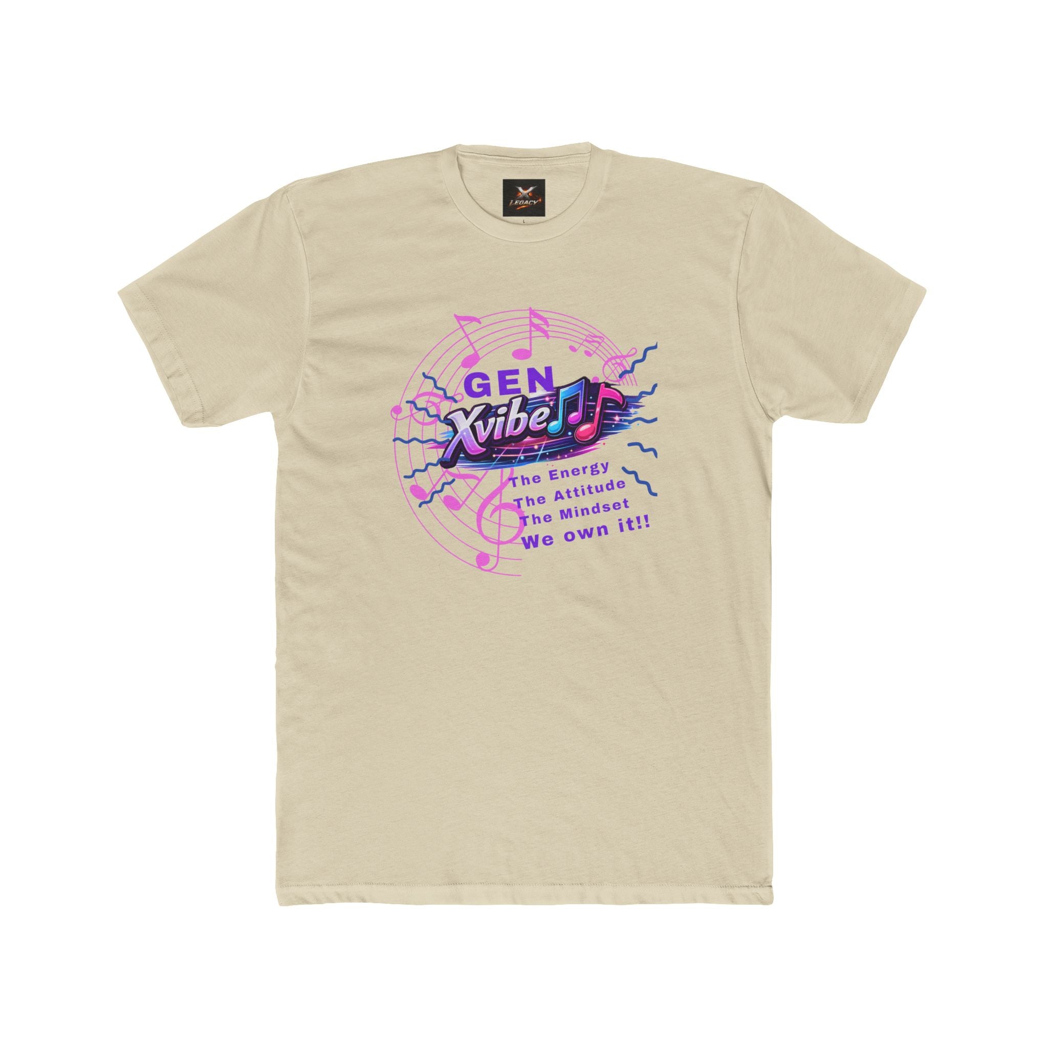 Gen Vibe Tee – Retro Music Graphic Shirt (“Gen Vibe”)