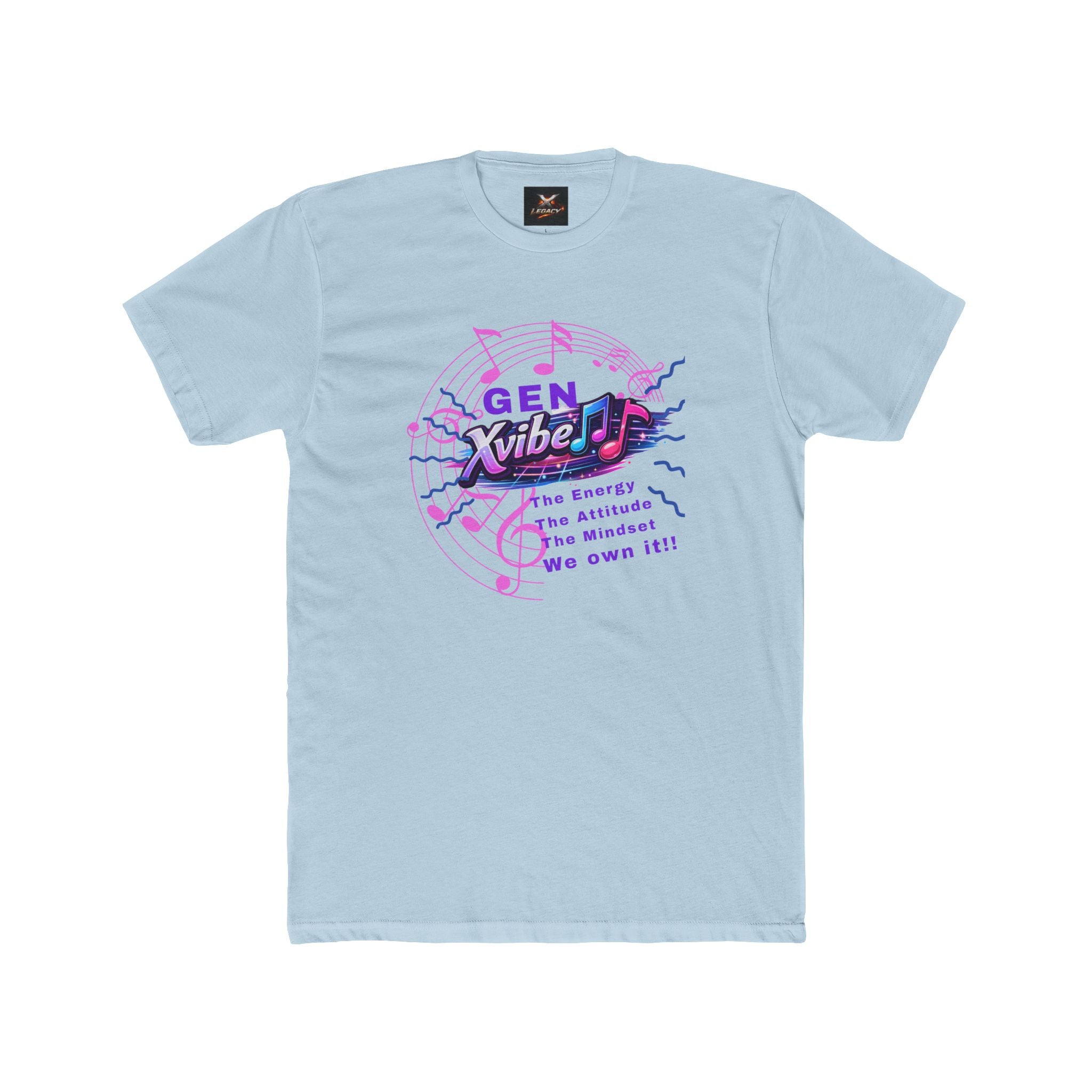Gen Vibe Tee – Retro Music Graphic Shirt (“Gen Vibe”)