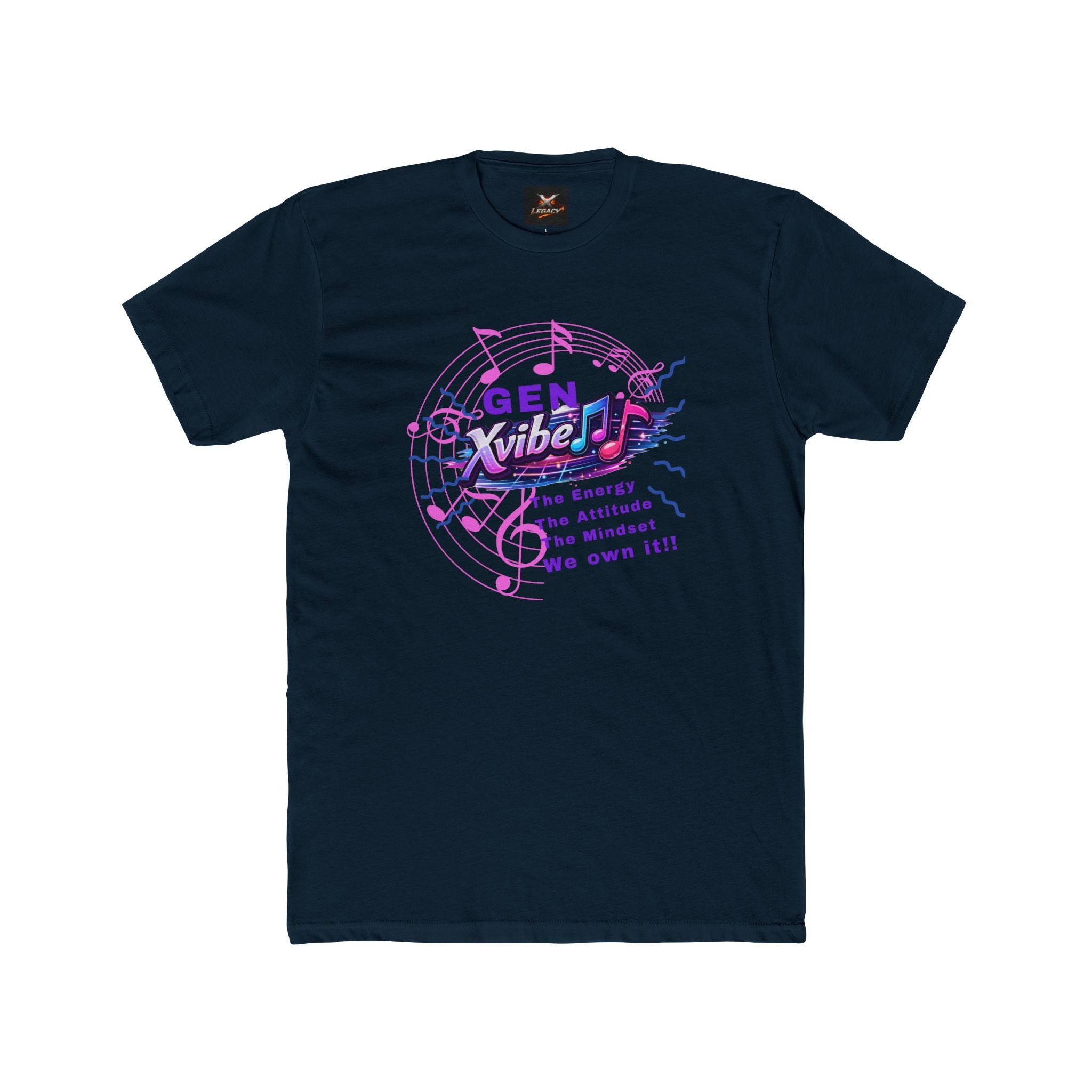 Gen Vibe Tee – Retro Music Graphic Shirt (“Gen Vibe”)