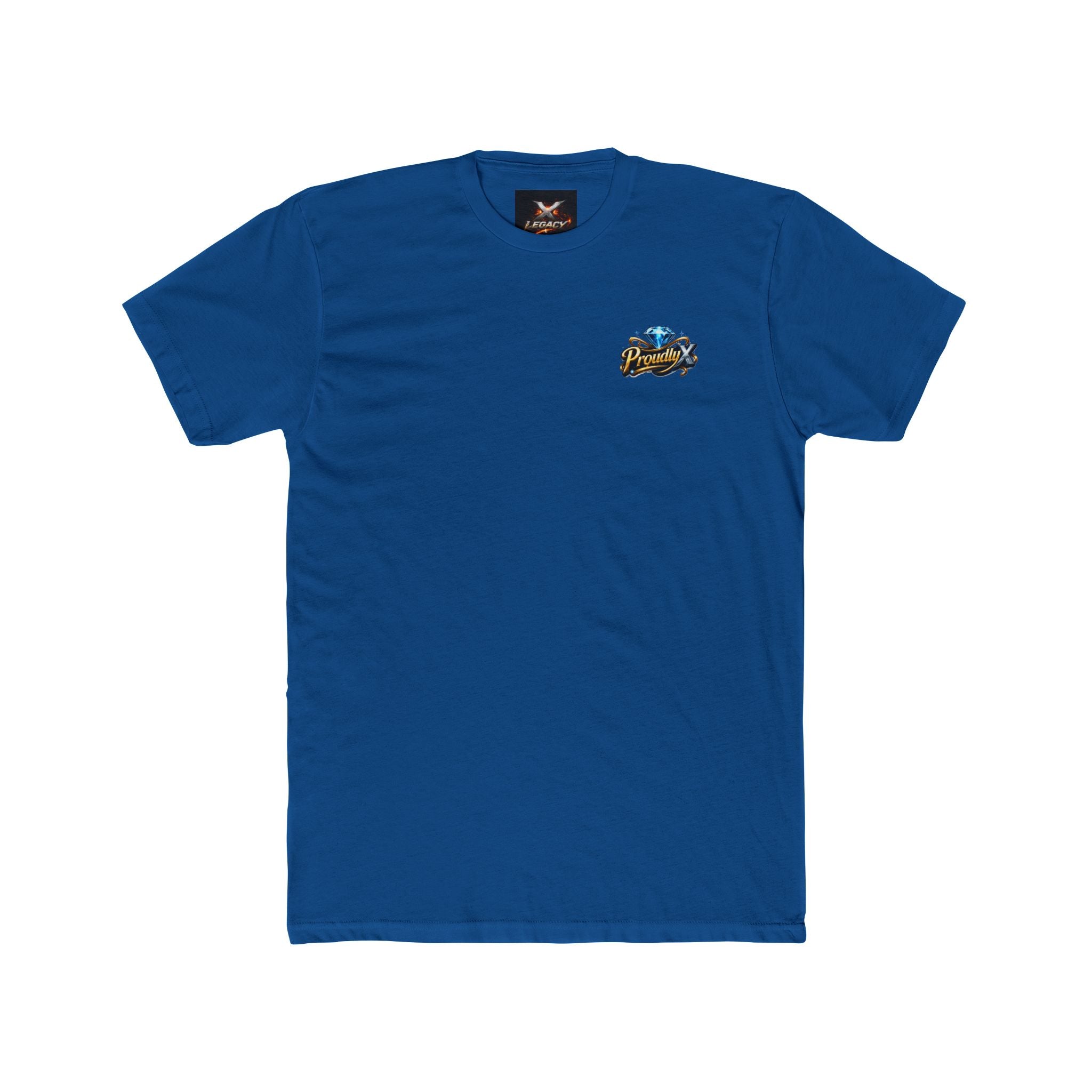 Proudly X Crew Tee — 'Define Your Excellence & Shine Brighter, GEN X' Graphic T-Shirt