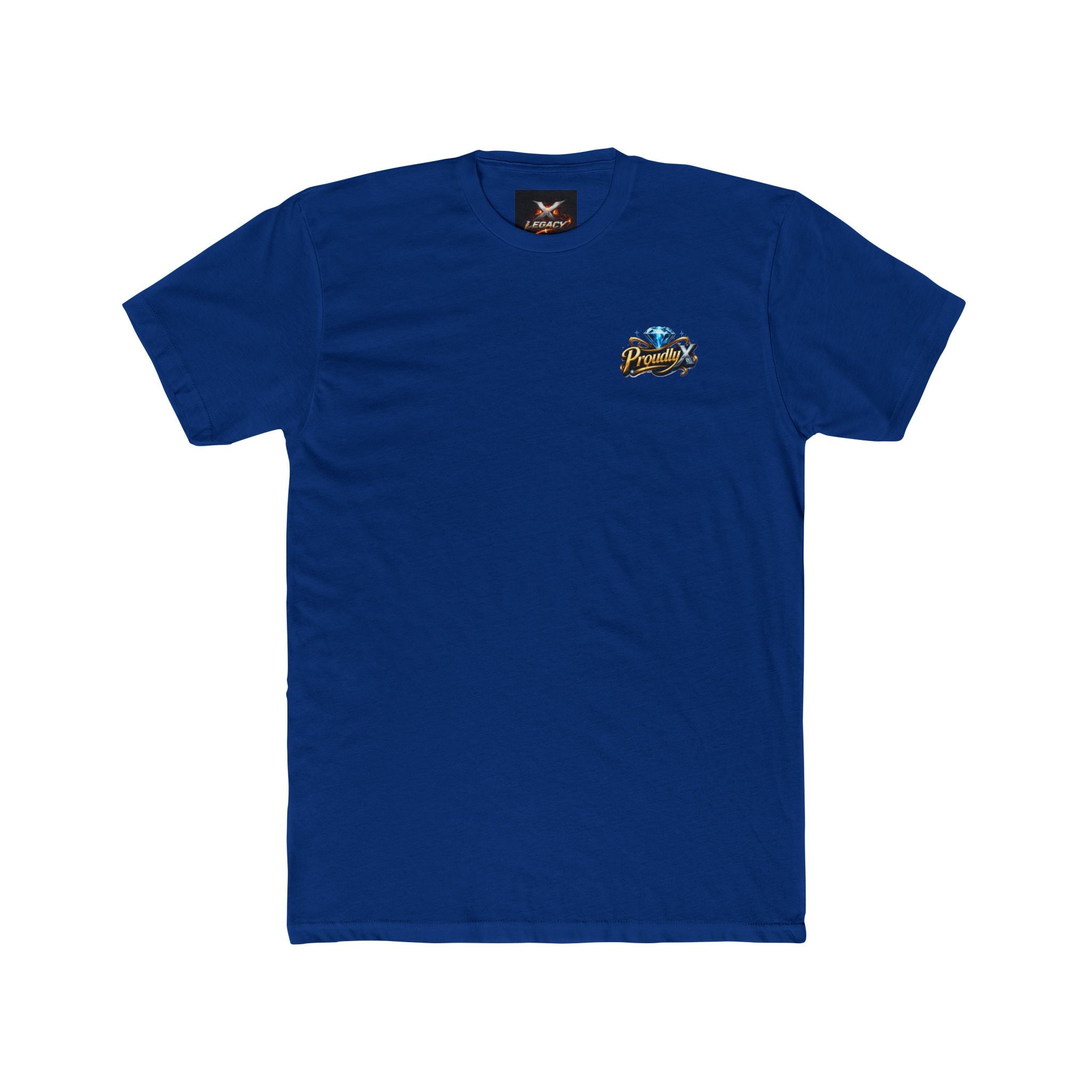 Proudly X Crew Tee — 'Define Your Excellence & Shine Brighter, GEN X' Graphic T-Shirt