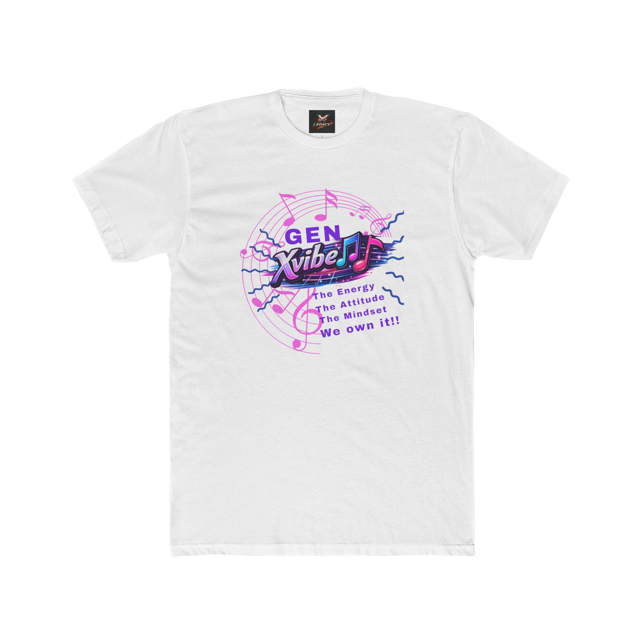 Gen Vibe Tee – Retro Music Graphic Shirt (“Gen Vibe”)