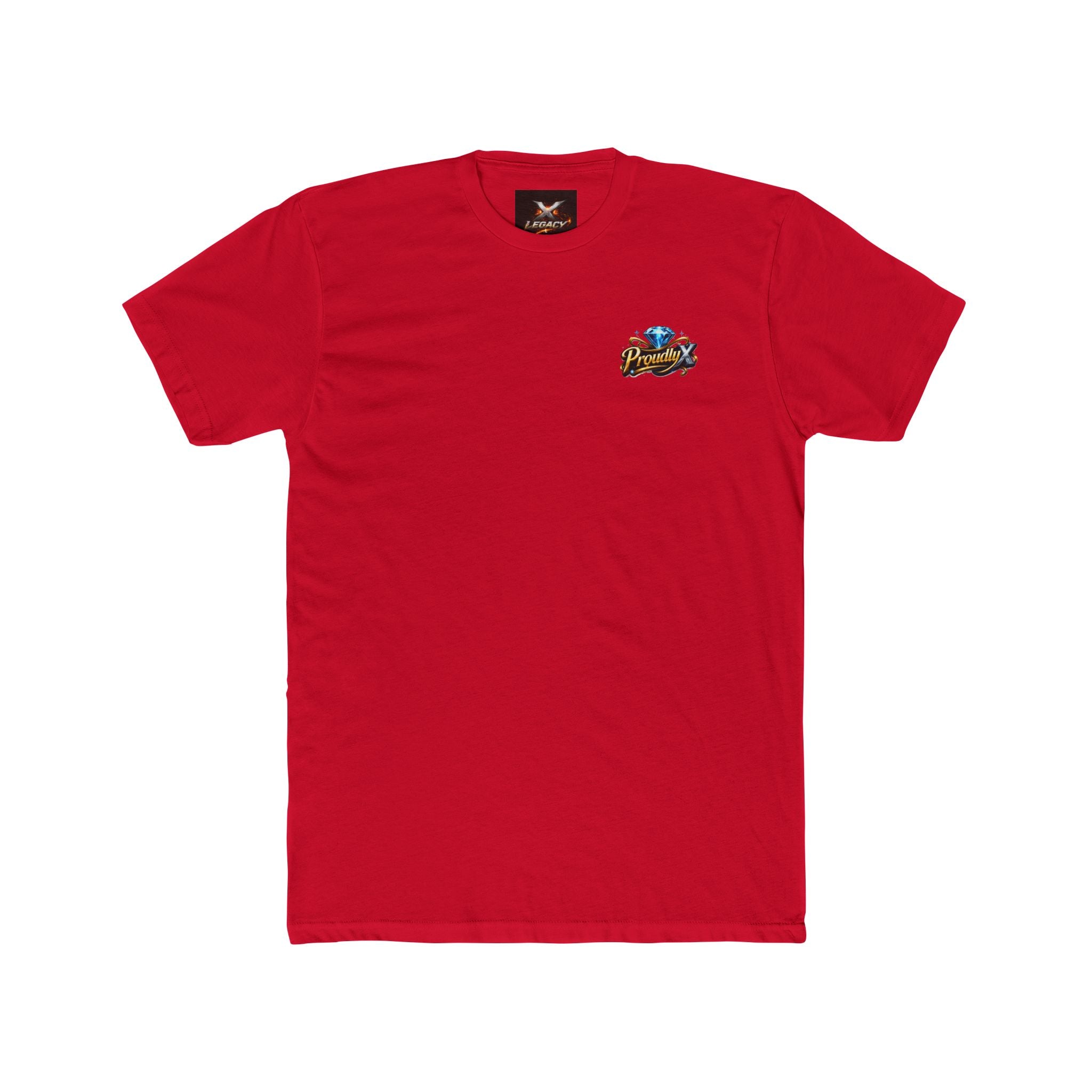 Proudly X Crew Tee — 'Define Your Excellence & Shine Brighter, GEN X' Graphic T-Shirt
