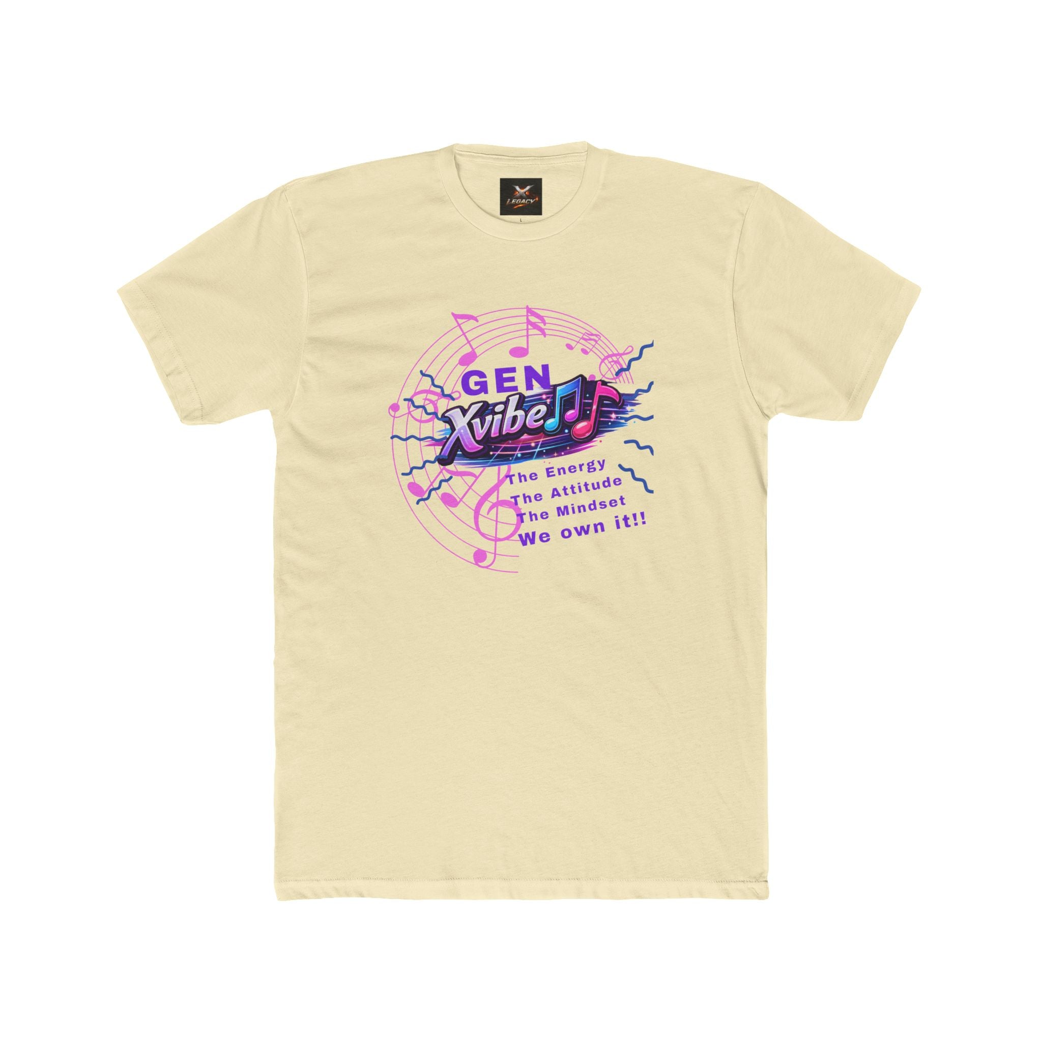 Gen Vibe Tee – Retro Music Graphic Shirt (“Gen Vibe”)