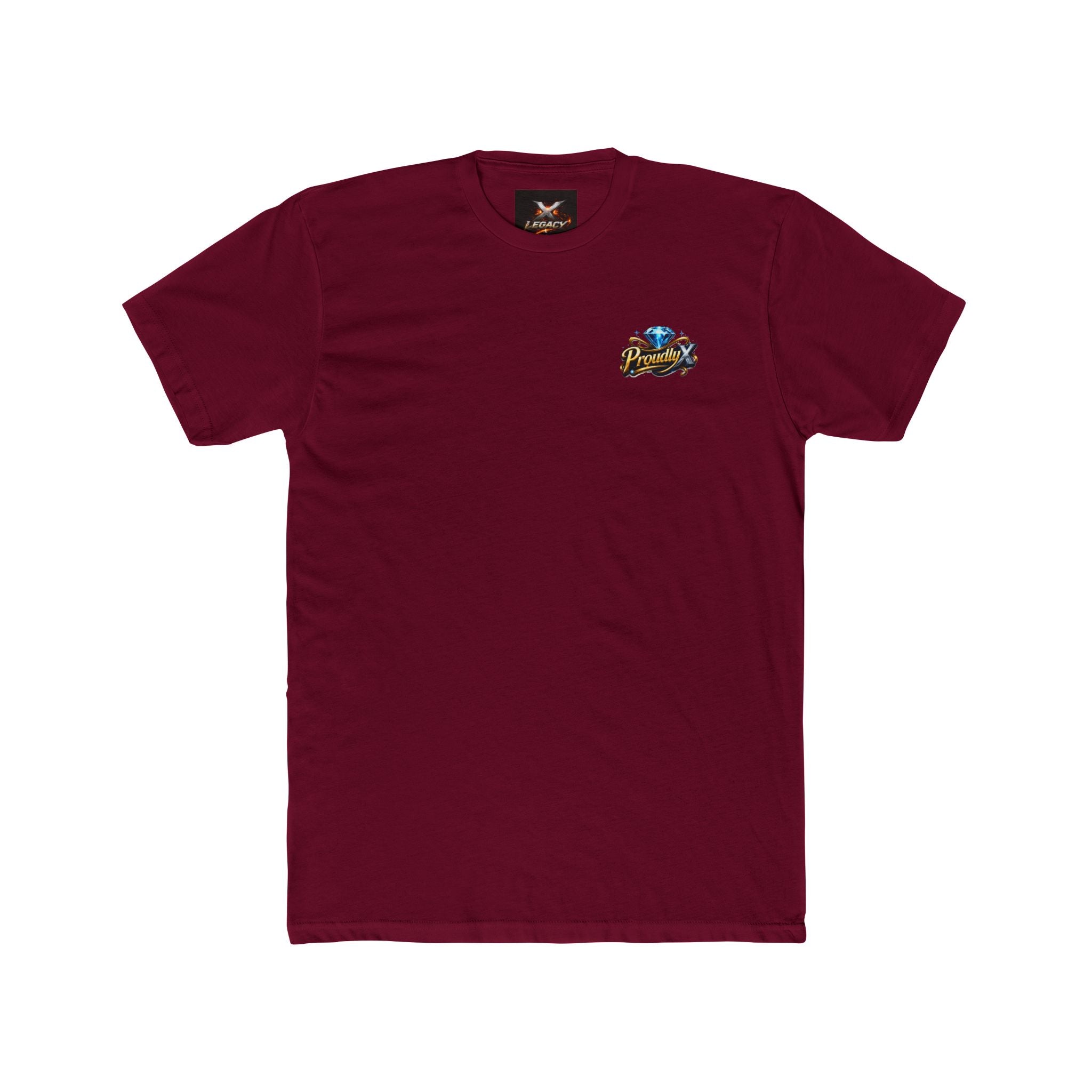 Proudly X Crew Tee — 'Define Your Excellence & Shine Brighter, GEN X' Graphic T-Shirt